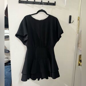 Alice + Olivia Palmira Dress in Black